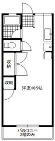 シティハイムサン一の宮Aの間取図