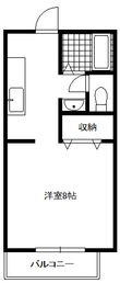 ビーライン松の木の間取図