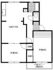 タウニィすずきAの間取図