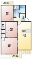 ペイザージュの間取図