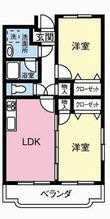 フレグランスの間取図