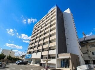 写真:JRBハイツ岡山の外観