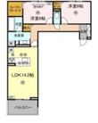 写真:Luveria 2階202の間取図