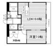 写真：アスティ学南町1階の間取図