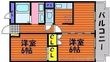 リポーズヴィラの間取図