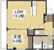 Pearl Court OHMORIの間取図