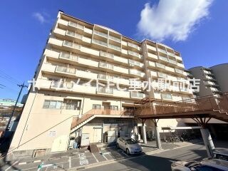 写真:学が丘カレッジハイツの外観