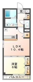 ファウンテンヒルⅡの間取図