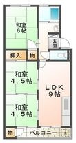 垂水農住団地5号棟の間取図
