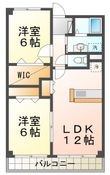 エクセランビラの間取図