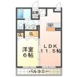 アルコバレーノ潤和の間取図