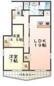 YKハイツ舞子坂の間取図