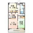 学園シティコートの間取図