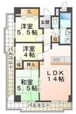 コモンパレス清水ヶ丘の間取図