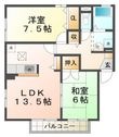 グランディールの間取図