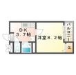 コンフォート宮本町の間取図