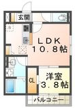 クローバー富士1号館の間取図