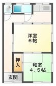 メイコウカルチャーの間取図