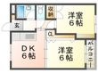 セオコート高丸の間取図