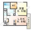 YKメゾン向陽の間取図