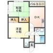 ピアッツァ本多聞の間取図
