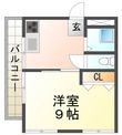 平成マンションの間取図