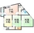 シティハウスの間取図