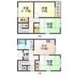 タウンハウス北別府Ⅱの間取図