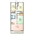 プラザハイツ二ツ屋C棟の間取図