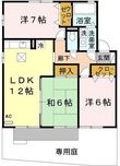 ヒルグレイスA棟の間取図
