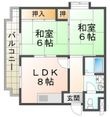パレス五色山の間取図