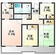 井吹東シティコートの間取図