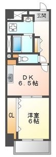 西鈴蘭台シティコートの間取図