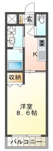 シャインキャッスルの間取図