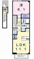 イマージュの間取図