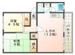 写真:名谷農住団地B棟 3階301の間取図