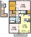 パークハイム七番館の間取図