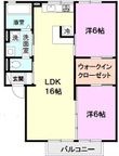 ガーデンコート車の間取図