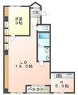 カサベラ大蔵谷の間取図