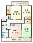 井吹東シティコートの間取図