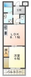 明泉寺シティコートの間取図