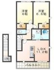 グランクレールの間取図