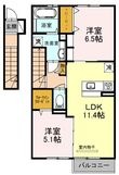 サニーDハウス芝町の間取図