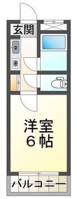サンハイツ学が丘の間取図
