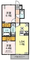 オルテンシアの間取図