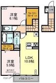 オルテンシアの間取図