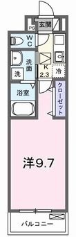 ルポ舞子弐番館の間取図