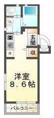 ヴィアーノ垂水王居殿の間取図