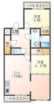 エクセル北別府の間取図