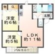 リファインド二ツ屋の間取図